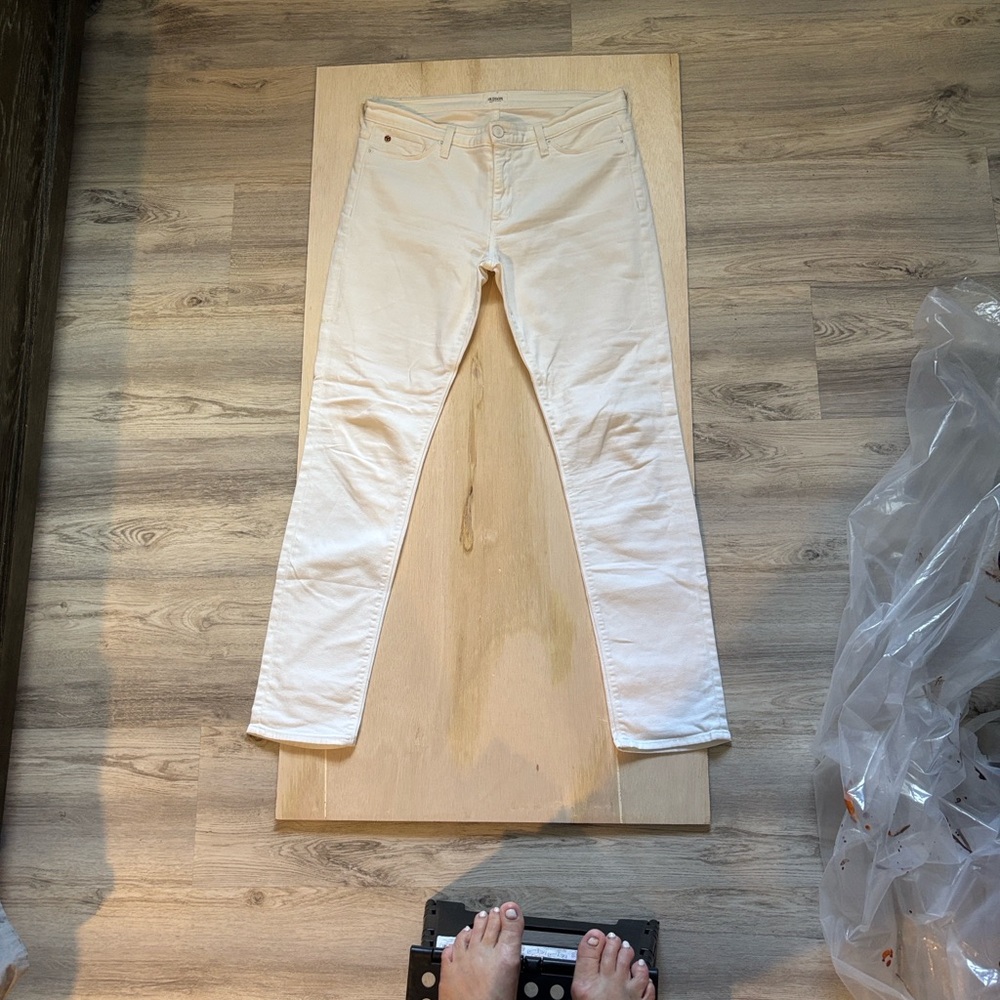 Hudson Jeans Off-White Denim